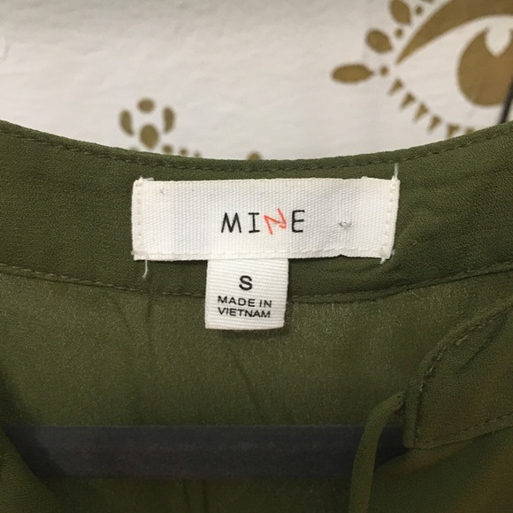 Green light poly summer top - Picture 2 of 5